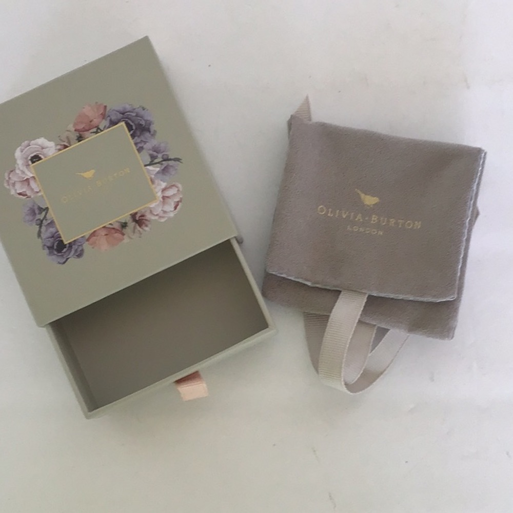 OLIVIA BURTON GIFT BOX AND JEWELRY DUSTBAG